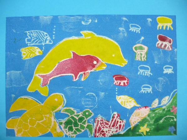 湘南学園小学校 Blog Archive 3年生図工 スチレン版画 湘南学園小学校 Blog Archive 3年生図工 スチレン版画