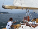 夏・海・鵠沼～大型木造帆走クルーザー「やまゆり」体験記
