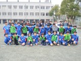 2014年度 サッカークラブ 学園中高サッカー部との交流会