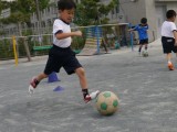 大人気のサッカープログラムに1年生が加入！