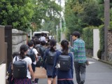 2学期の方面別集会および下校