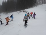 雪の学校　スノーシュー