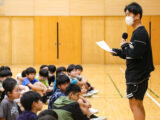 修学旅行に向けての学年集会