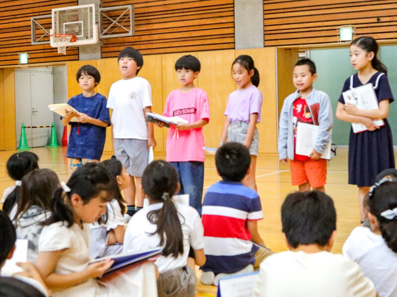 ３年生「海の学校」学年集会