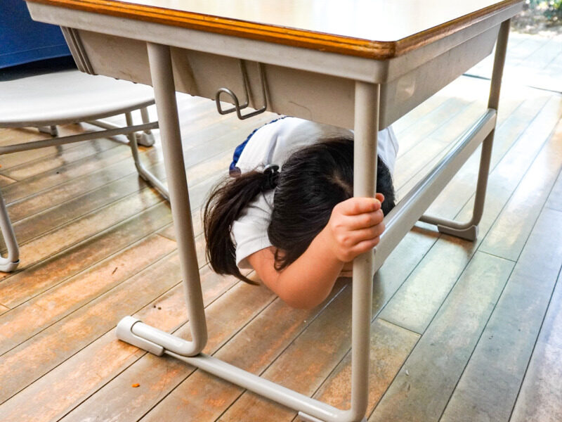 抜き打ち防災避難訓練を実施しました