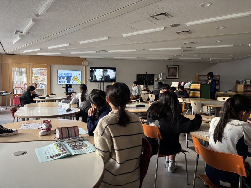 ６年道徳　キャリア教育特別授業