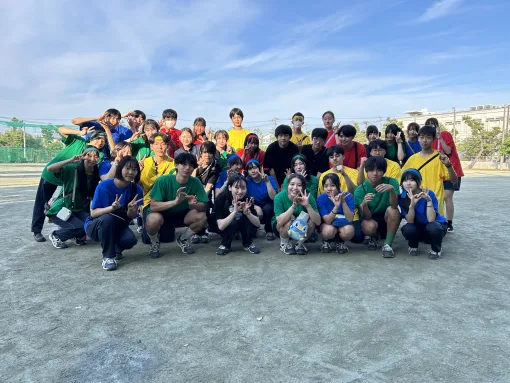 体育祭の集合写真