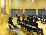 先週の19日、生徒総会が行われました。