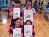 中学女子卓球部　私学大会で「湘南学園旋風」巻き起こす！