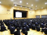 全校朝礼を実施しました! 全校朝礼を実施しました!