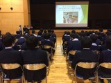 中学３年　総合学習・研修旅行のまとめ発表会