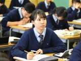 ガンバレ !!　学園高３生 ･･･ 大学入試センター試験終了