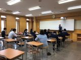 中3総合学習委員会のランチミーティング