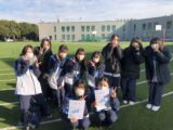 中学女子卓球部、私学大会学年別シングルスで2名が第5位入賞