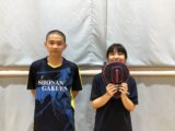 湘南地区夏季卓球大会シングルスの部で、高校２年生男女２名がベスト８進出！