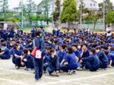 体育祭特別練習が始まりました！