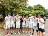 高校ハンドボール部3年生が引退を迎えました