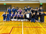 藤沢市中学生夏季大会　中学男子卓球部は第３位入賞！