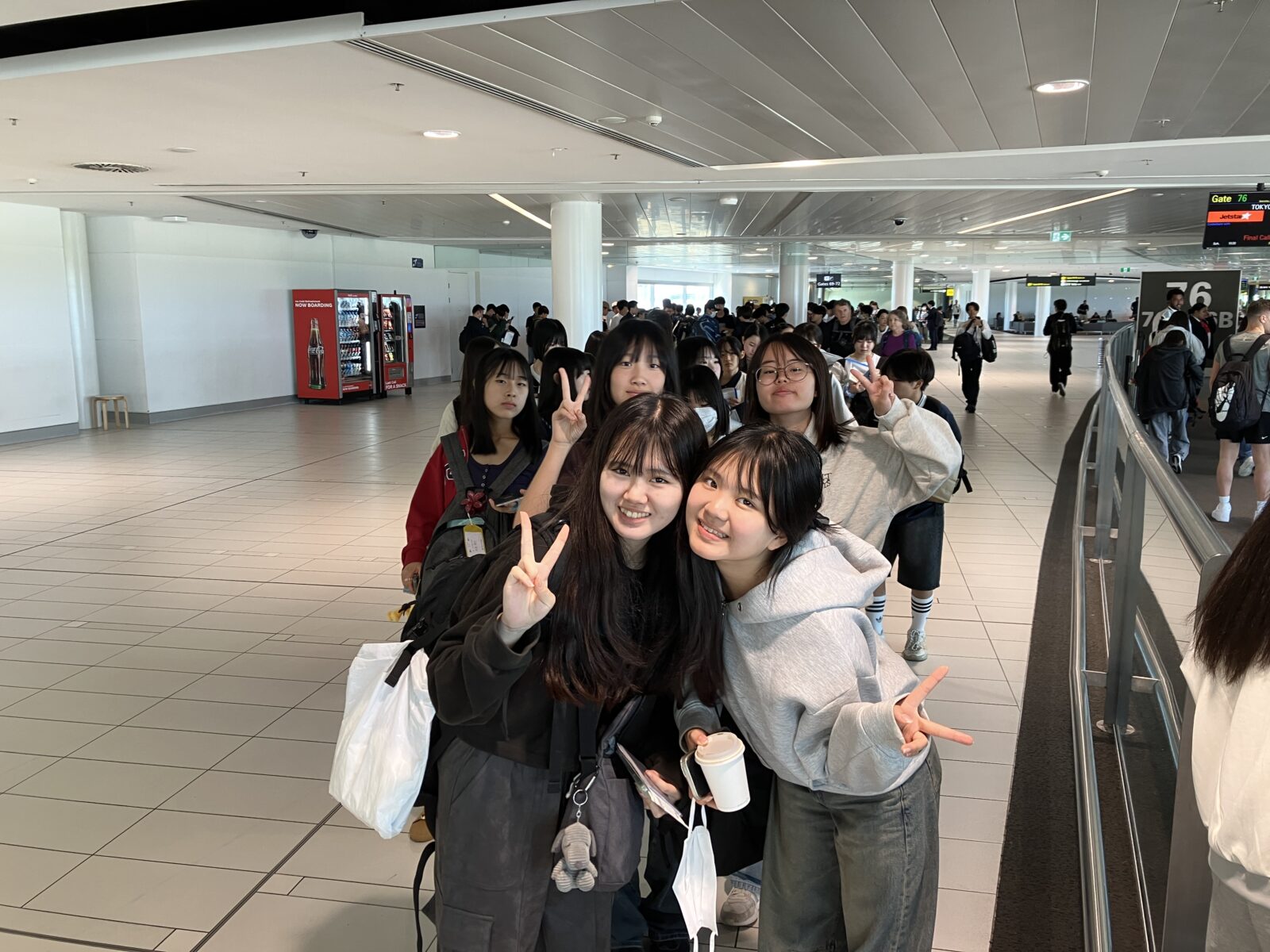 中３オーストラリア研修旅行６日目の報告その１