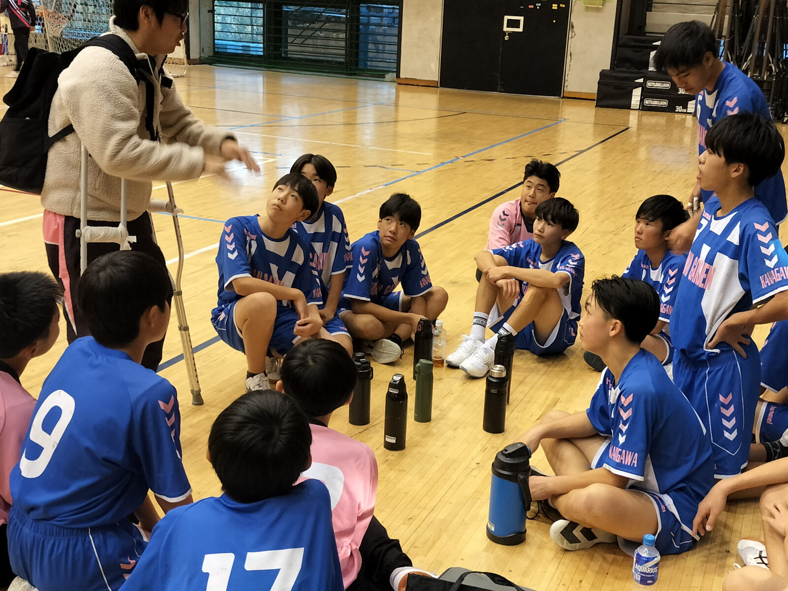 【活動報告】ハンドボール部　中学生男子