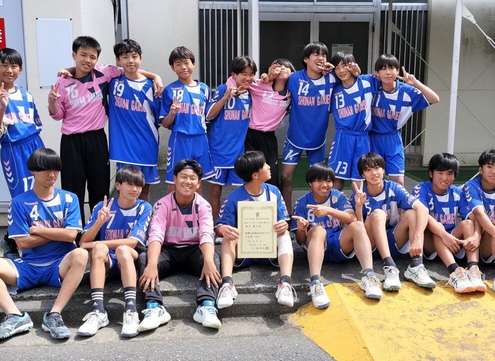 ハンドボール部　中学生男子　県春季大会３位！！！