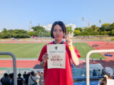 高校陸上部・県総体での活躍の報告です！