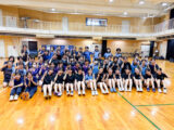 中高女子卓球部　3校合同強化練習会を行いました。