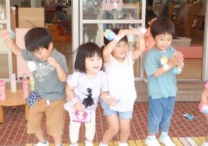 年少組　らんらんにこにこらんどに向けて