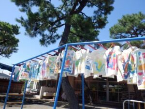 造形あそび（年長組）